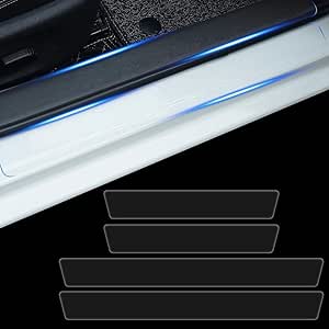 Amazon.com: 4pcs Car Door Sill Protectors Strips for 2024 2025 Toyota ...