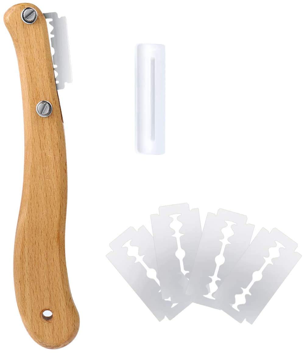 Buy Excefore Bread Slashing Tool Dough Scoring Lame with Wood Handle