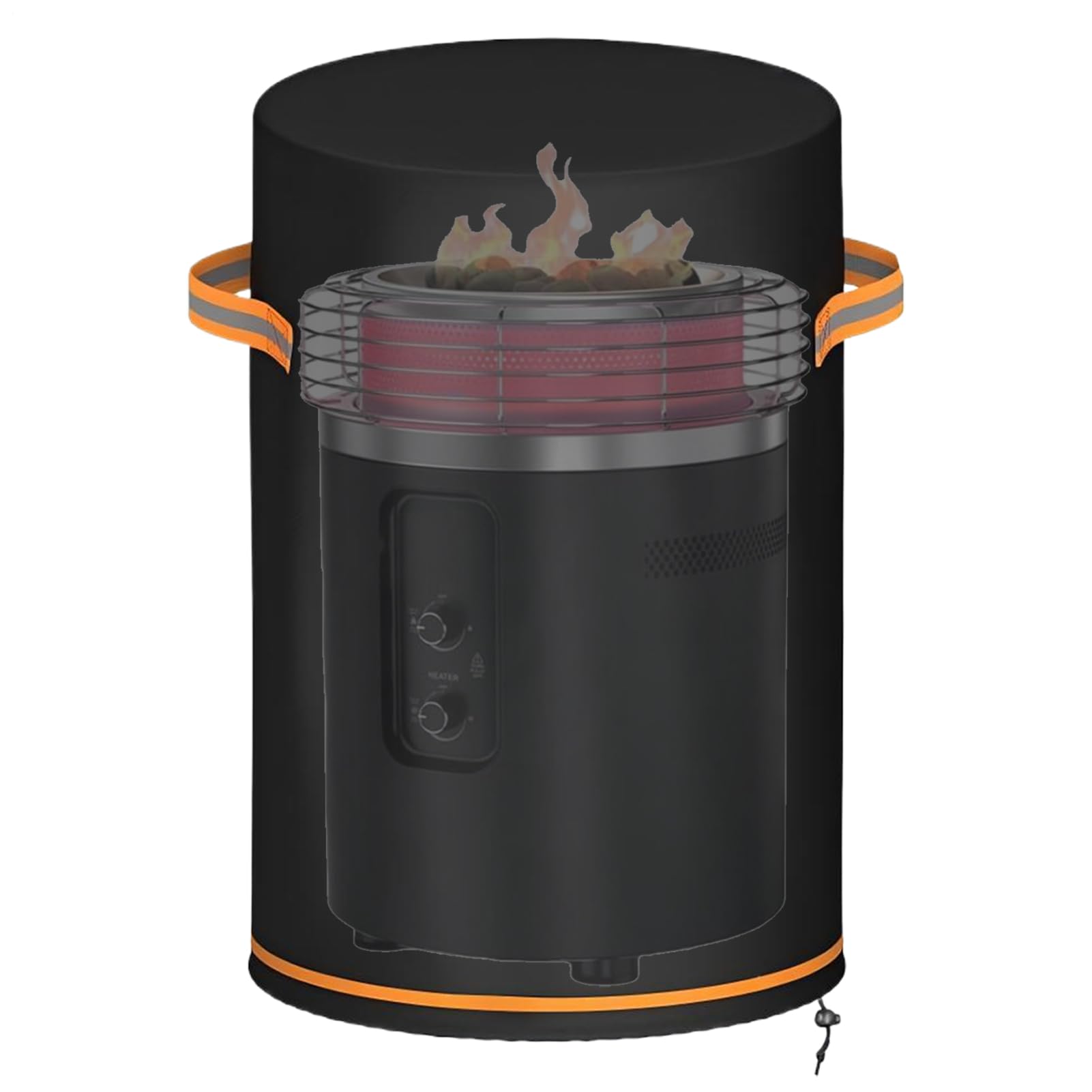 Housse pour colonne de feu imperméable et protecteur de mobilier
