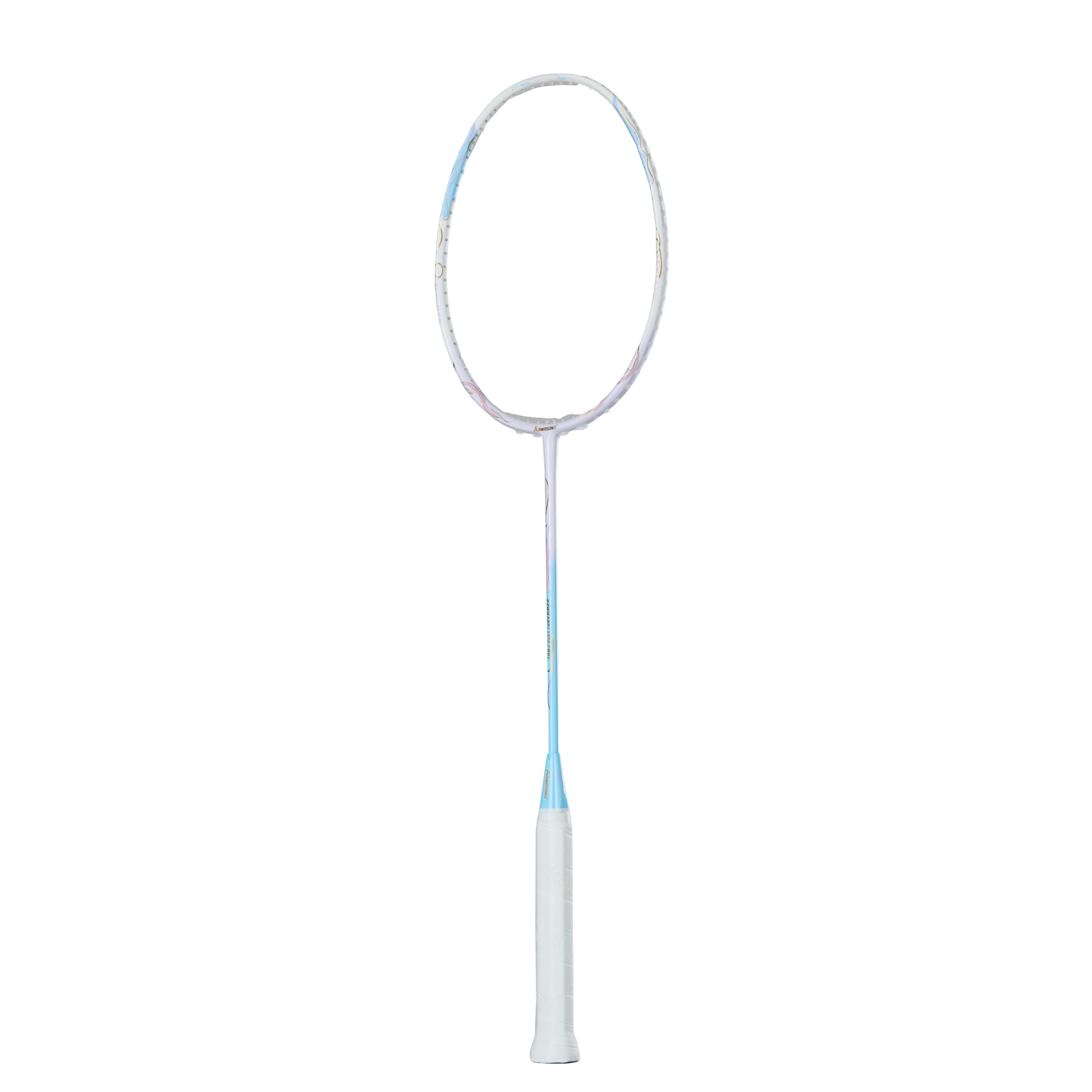 Professioneller Badminton Schläger, A1 TAAN Carbon Badmintonschläger High Tension 5U Ultra-Light Badminton Set mit Griffbänder & Schlägertasche-1915 Pro(Get Strung)