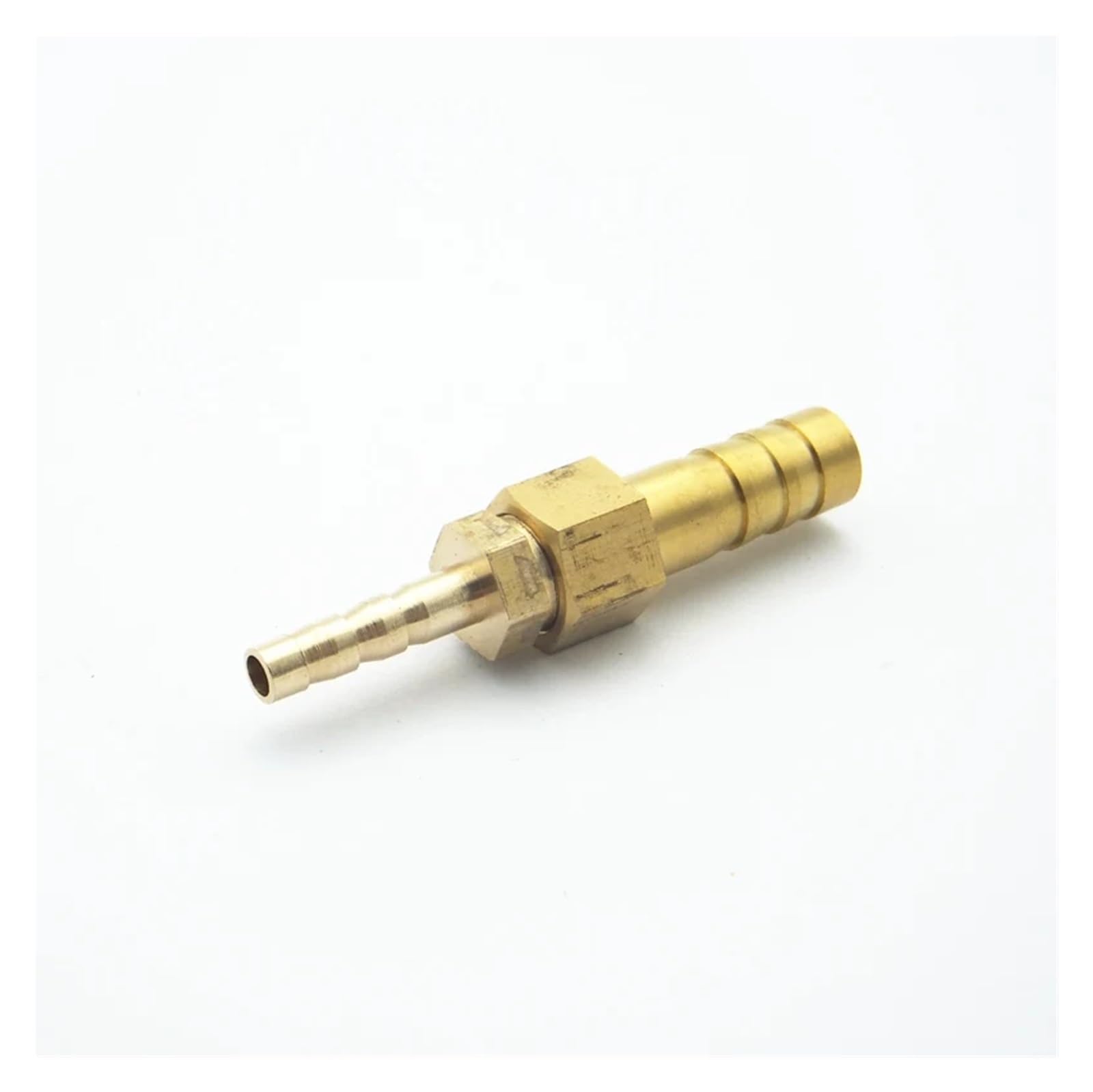 Outil de quincaillerie Tuyau barbelé en Laiton de 4mm x 8mm, raccord de Tuyau barbelé, raccord de coupleur, Adaptateur for Carburant, gaz et Eau Raccord de Tuyau