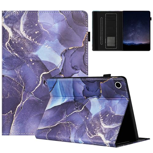 DayQiQiPu Funda para Samsung Galaxy Tab A8 SM-X200/X205/X207 (10.5 Pulgadas) Estuche de Cubierta Tipo Cartera con Tapa abatible Patrón de Pintura al Óleo con Carcasa Soporte y Auto Wake/Sleep 03