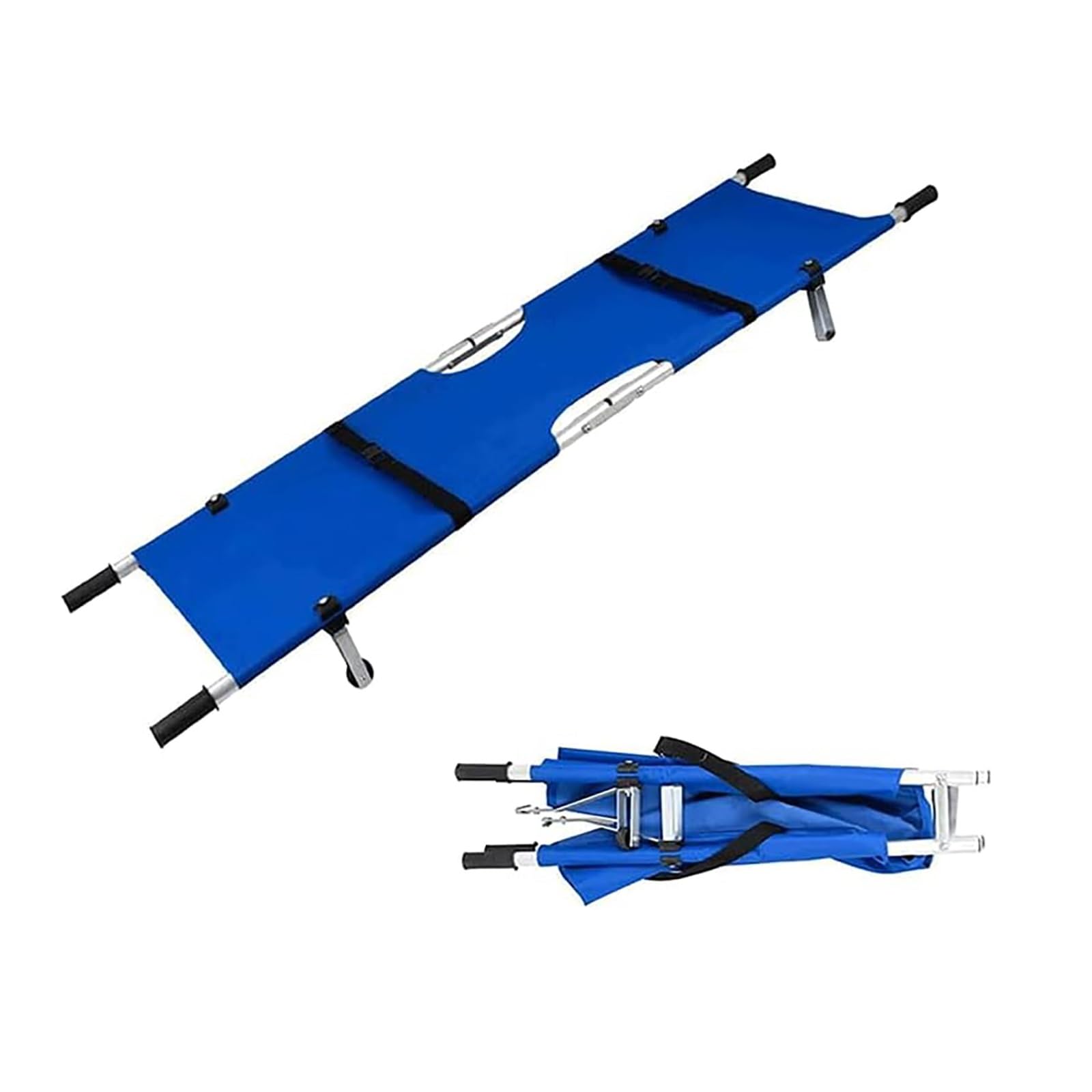 SWENEEN Portable Folding Stretcher For Patient Transport-Emerncy Stretcher For Hospitals,Clinics & First Responders-Lightweight & Design,A