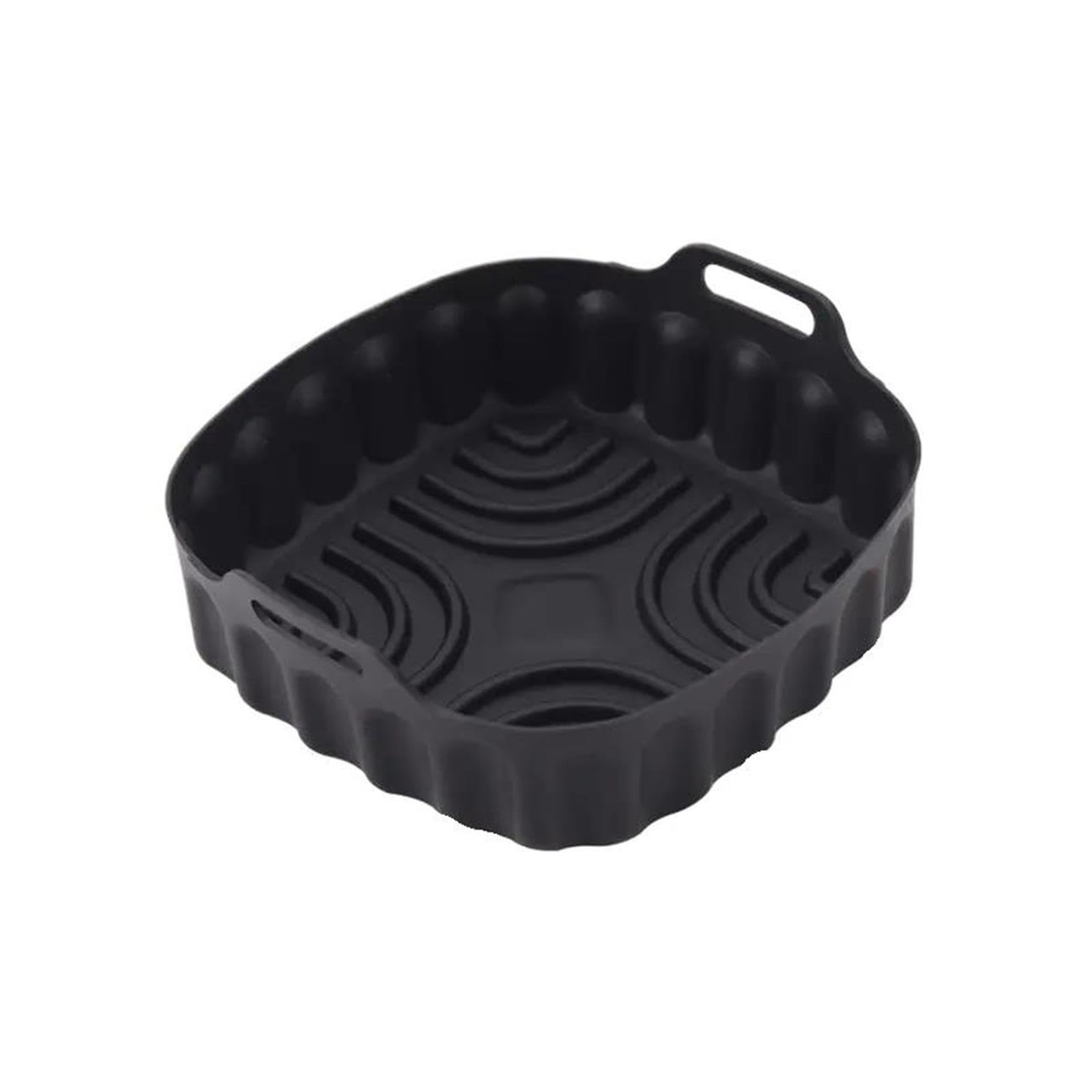 Cesta De Freidora De Aire De Silicona, Molde Cuadrado For Bandeja