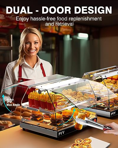 Commercial Pretzel Warmer Display Case