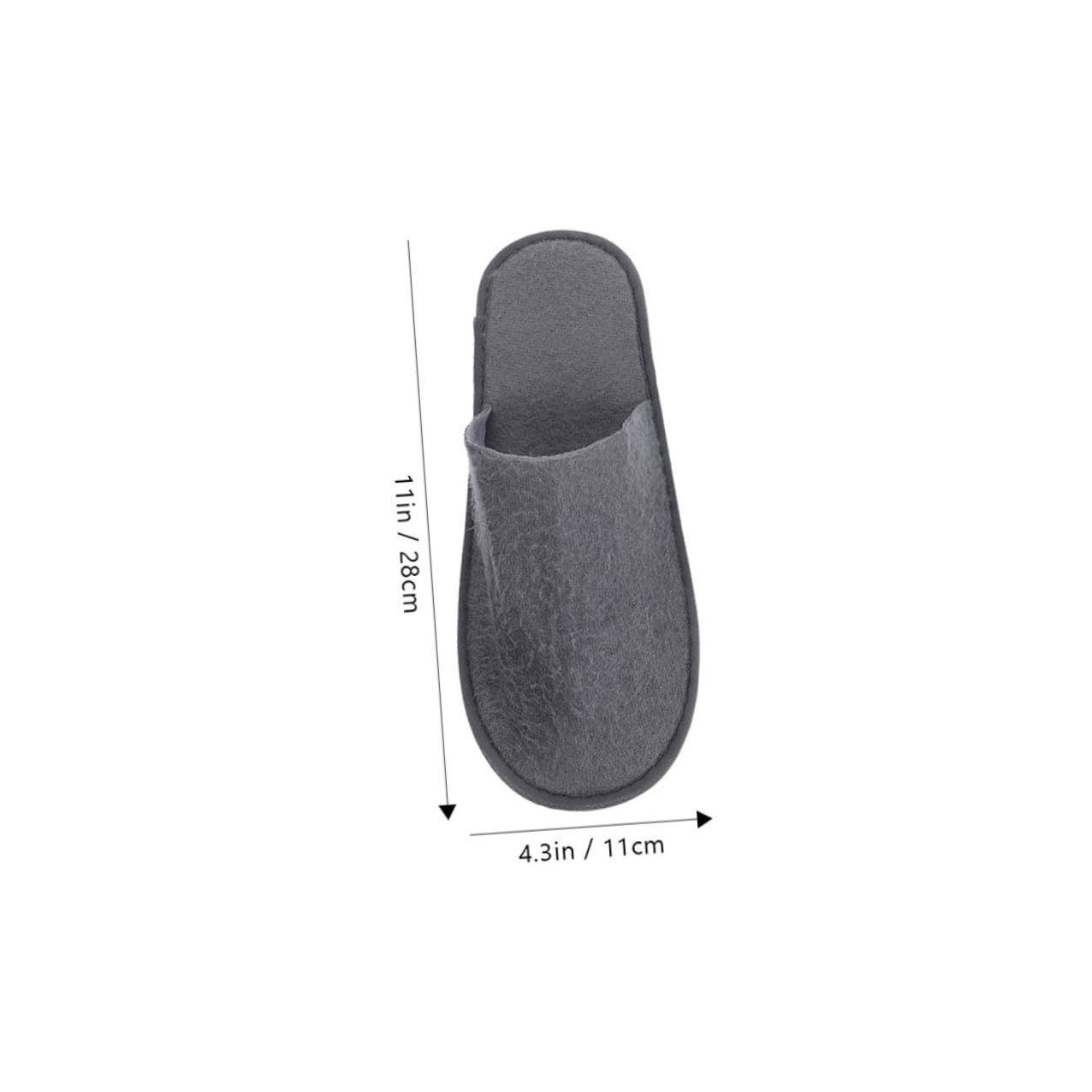Baluue 20 Paia Pantofole da Viaggio Pieghevoli Unisex Leggere e Traspiranti Pantofole Portatili Monouso per Hotel Spa e Uso Domestico Comode per Viaggi e Ospiti