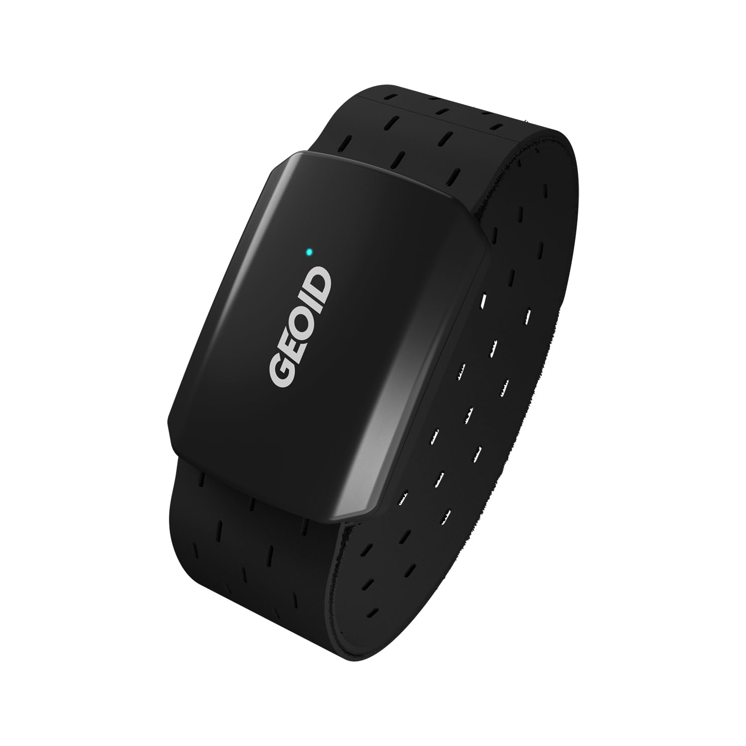 GEOID HS800 Fascia Cardio da Braccio, Ant+ Bluetooth Cardiofrequenzimetro Braccio, Ottica Impermeabile IP67 cardiofrequenzimetro da polso