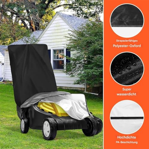 Housse de tondeuse à gazon imperméable bâche tracteur jardin - 3