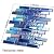 Blujellyfish Blue Glass Porcelain Tile Box of 5 Square Feet Iridescent Starry Sky Backsplash Tile for Swimming Pool Kitchen Bathroom TSTNB18 (5 Square Feet)