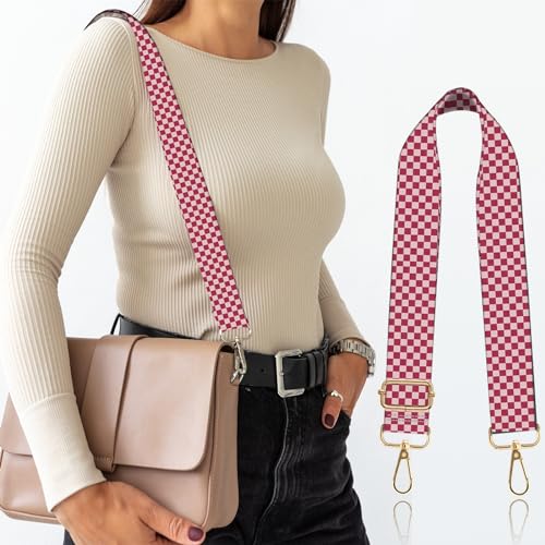 Image of Purse Strap Crossbody Shoulder Straps 1.5 inch Wide Replacement Adjustable for Women Girls Bag Aesthetic Cute