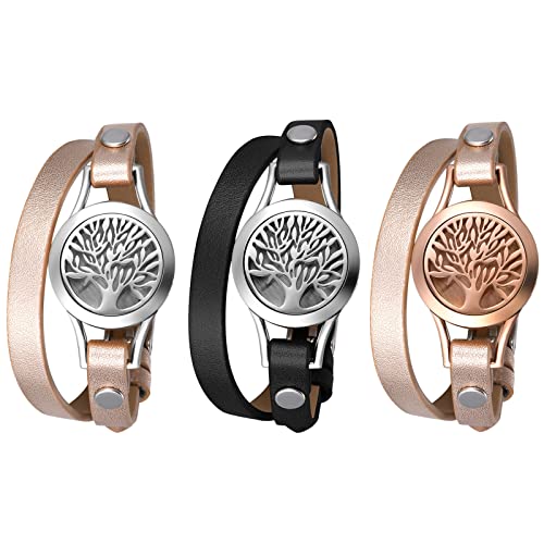 OIDEA Pulsera Difusor de Aceites Esenciales Acero Inoxidable miniatura 7