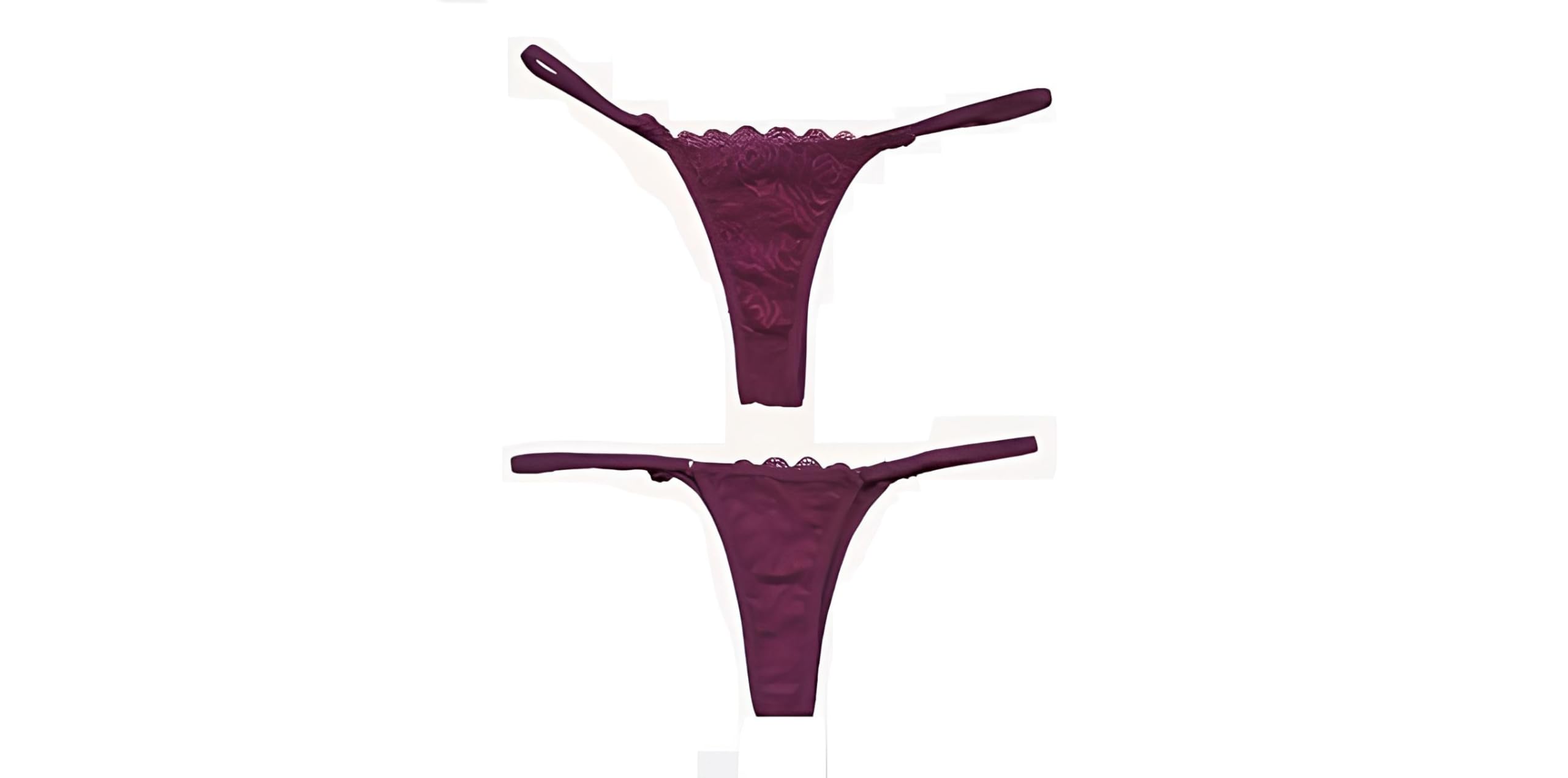 NK Enterprises G-Strings Thong Panty for Womens (Pack of - 1,Burgundy)-image-16