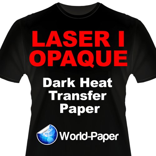 Heat Press Laser Printer Transfer Paper Dark Clr 50 Pk