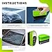 Debeidi Oil Film Cleaning, Debeidi Glass Cleaner, Fullofcarts Windshield Cleaner, Full of Carts Glass Cleaner, Fullofcarts Gadget Cars Cleaner, Automotive Oil Film Cleaning Brush (2pcs)