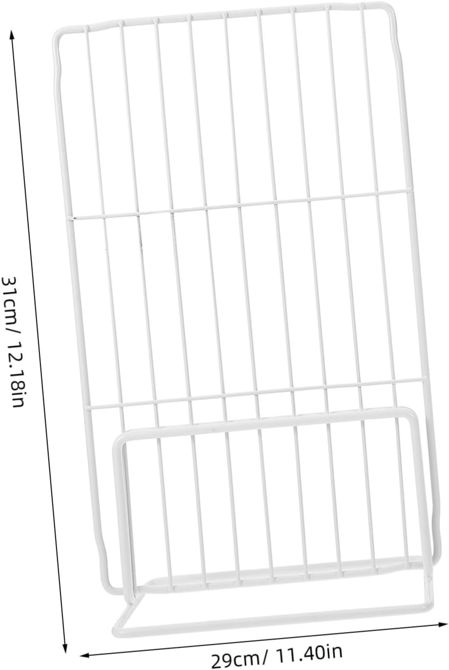 2pcs Freezer Divider Wire Shelf Partition for Fridge Storage Easy Installation No Tools Required for Home and Commercial Use Space-saving Organization