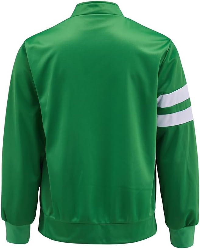 Ben Cosplay Costume Green Jacket Men Zipper Coat Halloween Outwear - Image 5