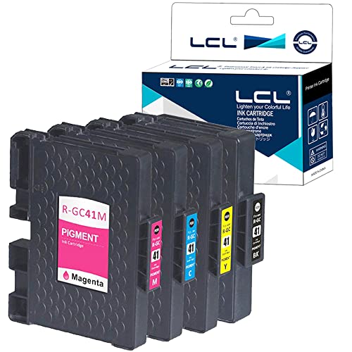 Amazon.co.jp: LCL リコー用 GC-41 GC41 GC41K GC41C GC41M GC41Y 顔料