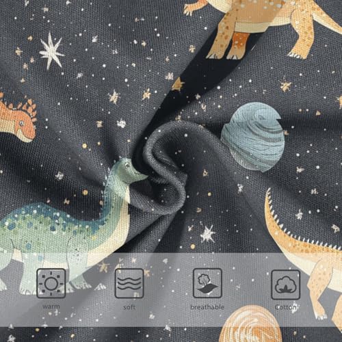 Wusikd Dinosaurs Floating Girls' Underwear Cotton Colorful Girls Briefs Soft Toddler Underwear 2T3