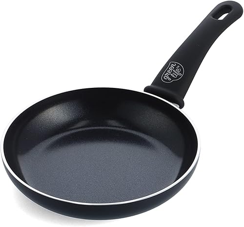 Miniatura 9 de GreenLife Soft Grip Diamond - Sartén antiadherente de cerámica saludable de 8 pulgadas sin PFAS apto para lavavajillas turquesa