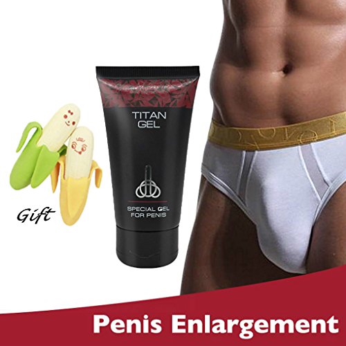 Big Promotion! Exteren 50ml Penis-Enlarger Cream + Banana Style Eraser, Penis Enlargement Cream Grow Your Penis 8 inches While You Sleep Penis Massage Maintenance (Yellow)