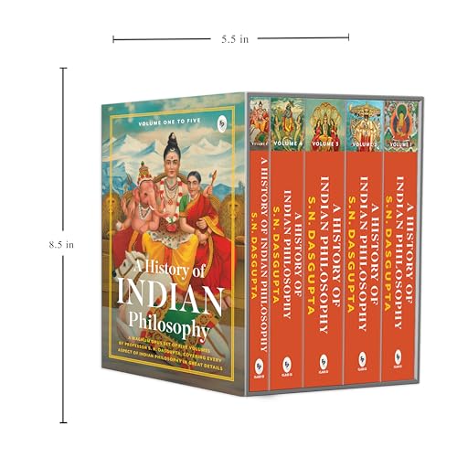 Image of A History of Indian Philosophy Volume Boxed Set