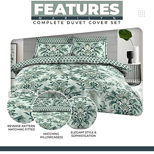 GC GAVENO CAVAILIA King Size Duvet Cover Sets With Fitted Sheet - Polycotton Complete Bedding Set including Pillow Cases - Image 2