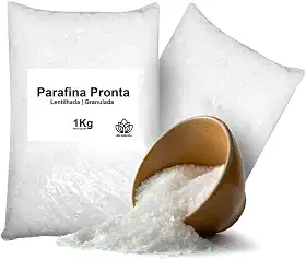 Parafina Granulada Lentilhada Pronta 1Kg