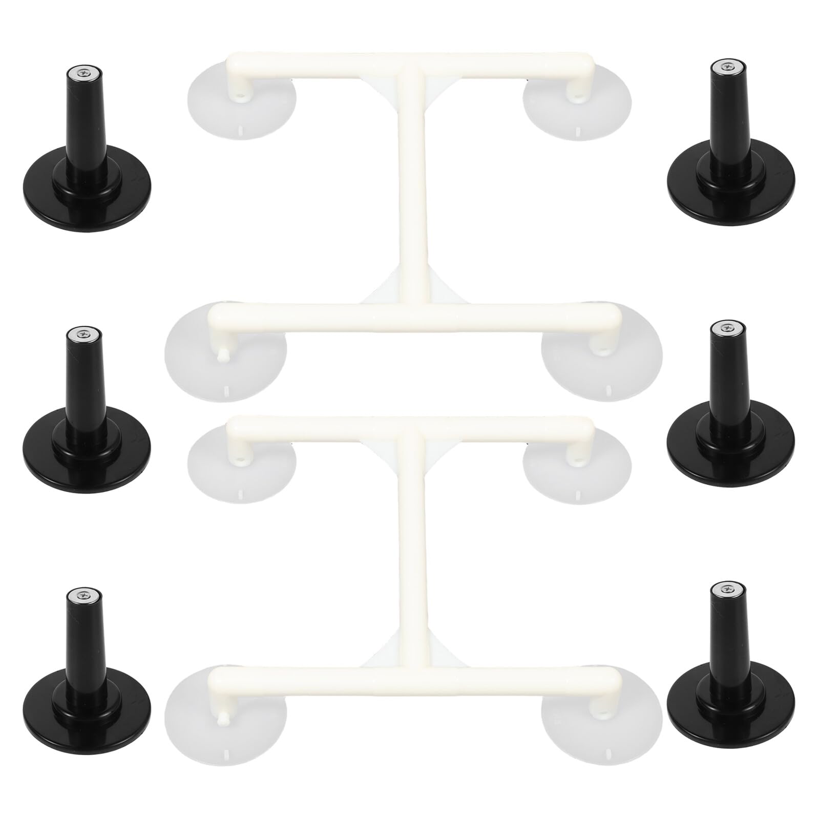 Kit Riparazione Schermo Tv Lcd Ventosa Magnetica Nera, Base Stabile in Plastica per Rimozione e Sostituzione, Adatto a Monitor e Televisori