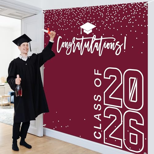 Fondo Fotográfico Graduación Clase 2026 6x6 ft miniatura 4