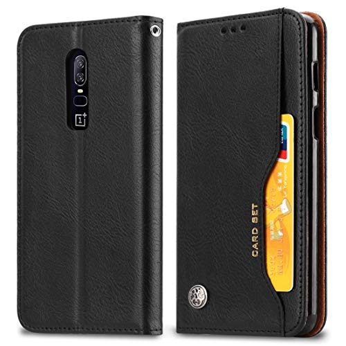 Zhouzl Casi OnePlus Custodia in Pelle Flip