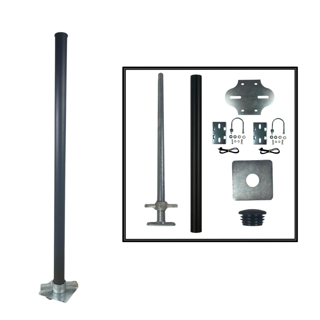 2M Extra Heavy Duty Utility Pole For CCTV and Flood Lights