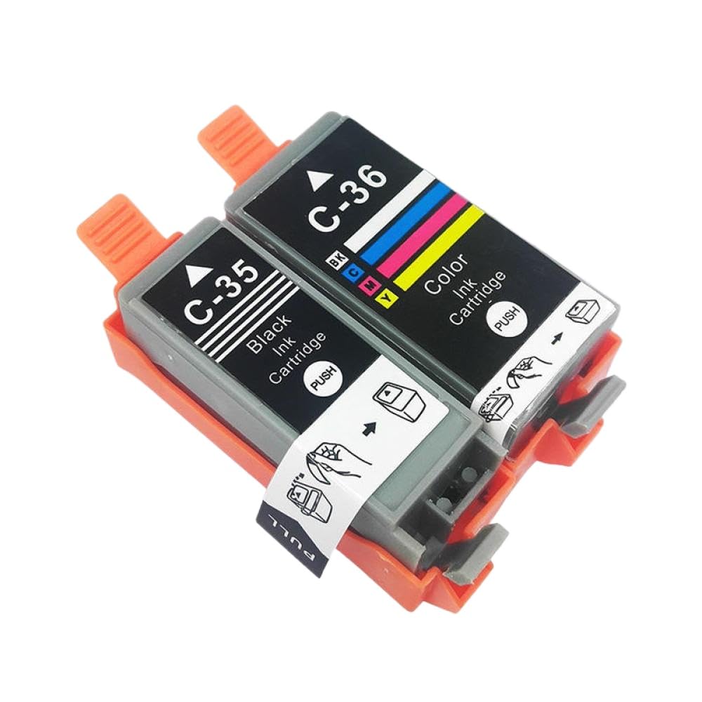 Cartouche PGI-35 CLI-36 compatible Canon IP110 sans fuite pour documents nets - 2