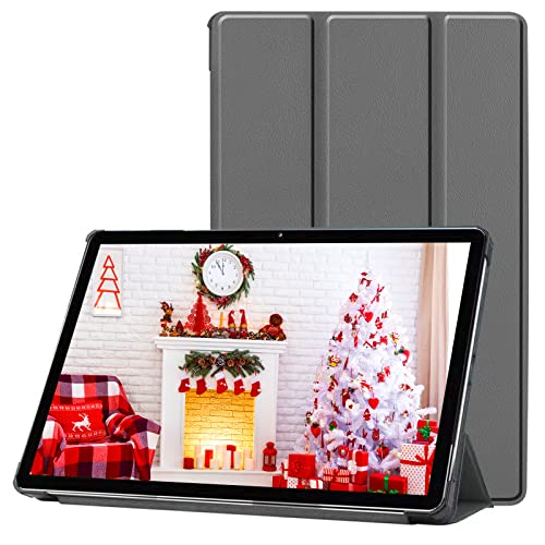 Voukou Tablet 10 Pulgadas, 6GB RAM+64GB ROM, Dual 4G LTE+WiFi, Octa-Core, Cámara 16MP+8MP, Android 10, 6800mAh Batería, Bluetooth/OTG (Gris)