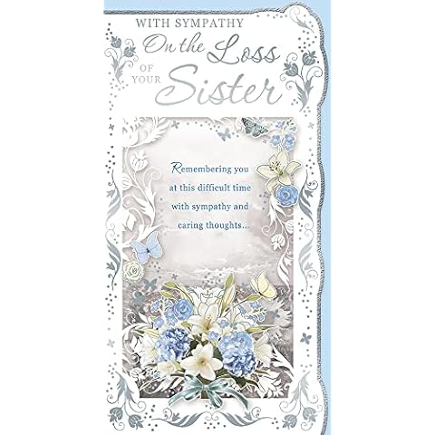 Sympathy Card for Loss of Sister Cover