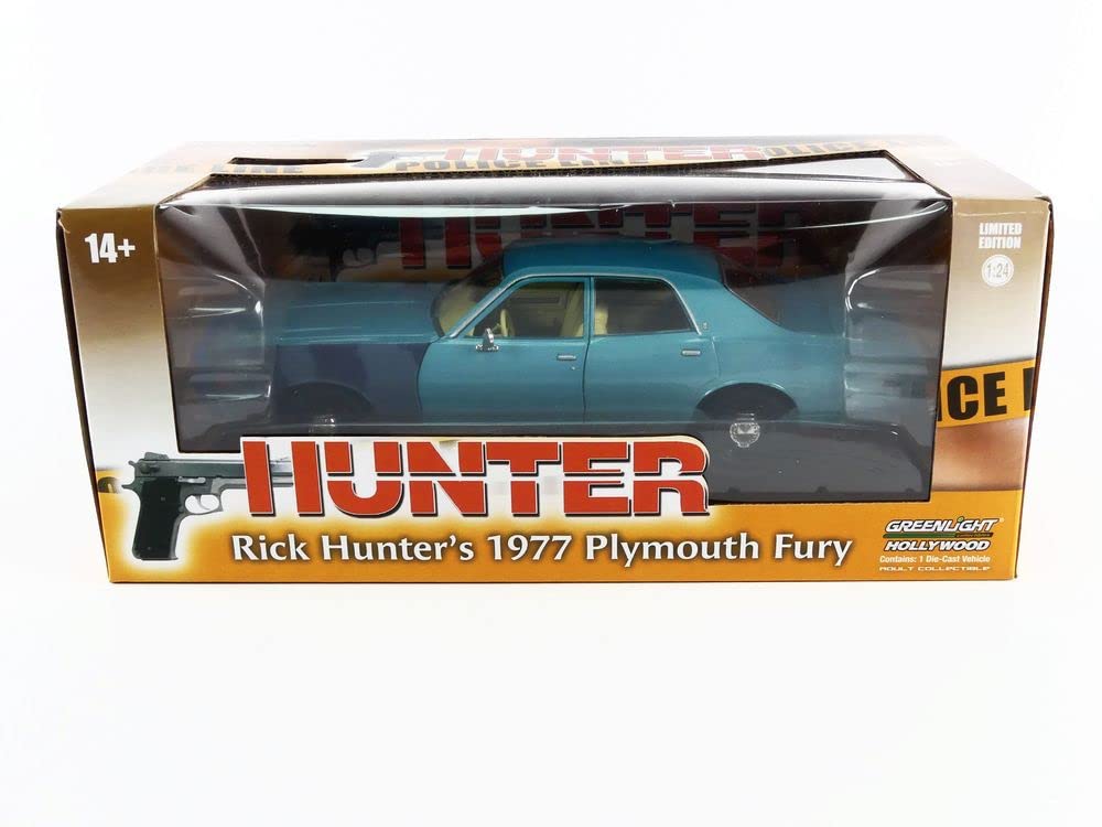 グリーンライト　1977 PLYMOUTH FURY 警察車両 1/43 GreenLight 1:43 Smokey and the Bandit (1977) - 1975 Plymouth