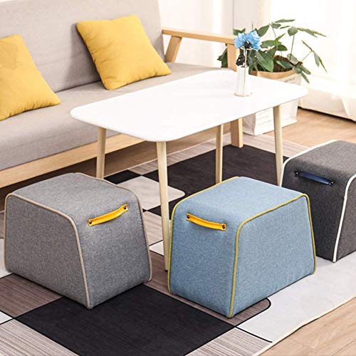 Repose-pieds salon marron : la solution compacte pour vos invités