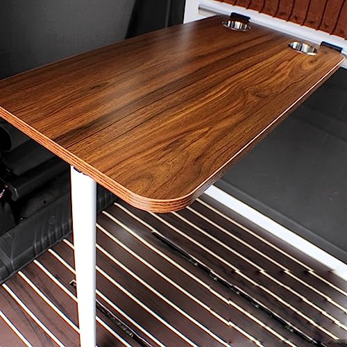 Mesa plegable, portátil y ligera para RV, caravana, picnic al aire libre y estación de trabajo de computadora