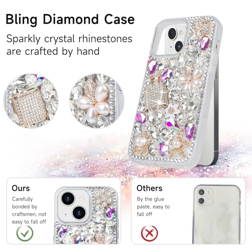 Coque iPhone 13 fleurs protection anti-rayures transparente et esthétique - 4