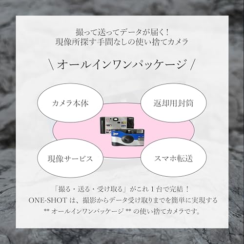 ノーブランド品 1-SHOT(ワンショット)使い捨てカメラ の商品画像 4