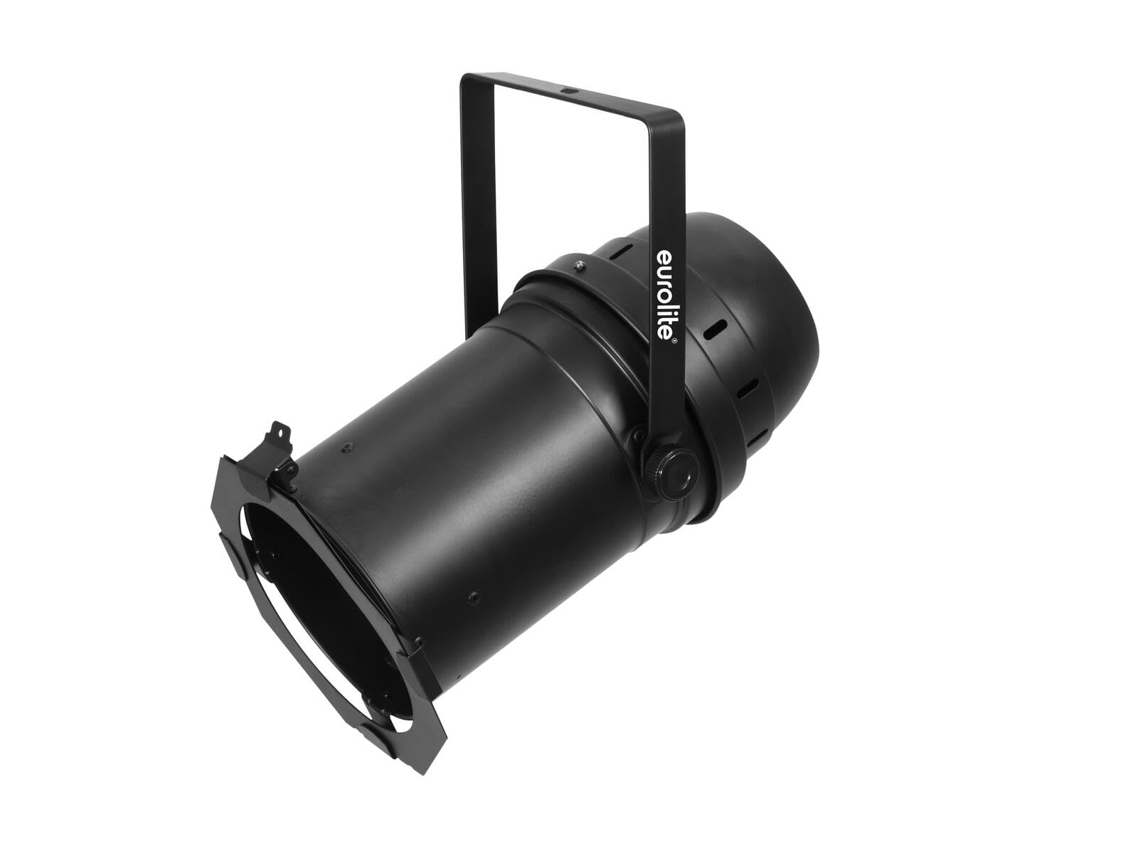 EUROLITE LED PAR-64 COB RGBW 120W Zoom sw MK2 | PAR-Scheinwerfer mit 120-W-RGBW-LED und manuellem Zoom | Beleuchtung für Show-Effekte