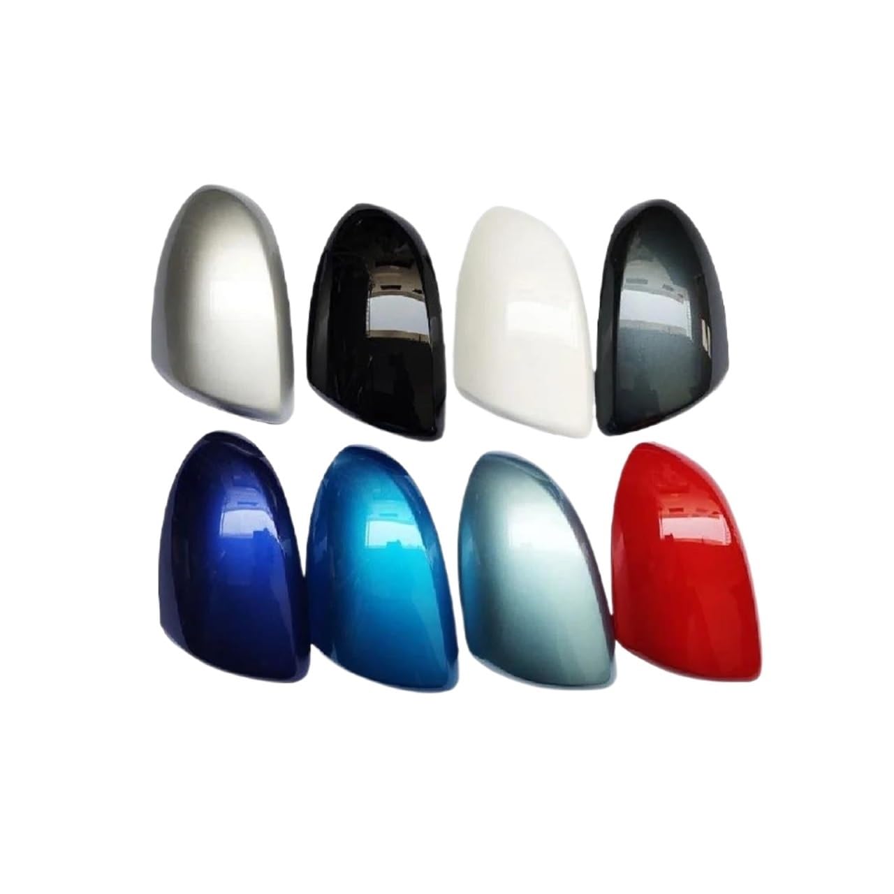 Copritudi Specchietti Retrovisori Per Mazda 2 E 3 - Argento, 2 Pezzi, In ABS, Per Modelli 2008-2012 - Foto 10