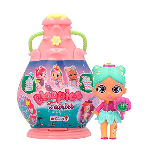 Bloopies Fairies | Muñeca Hada Sorpresa Que se Ilumina con el Agua y su Flor Mágica | Cápsula y Accesorios | Juguete para niños y niñas +3 Años