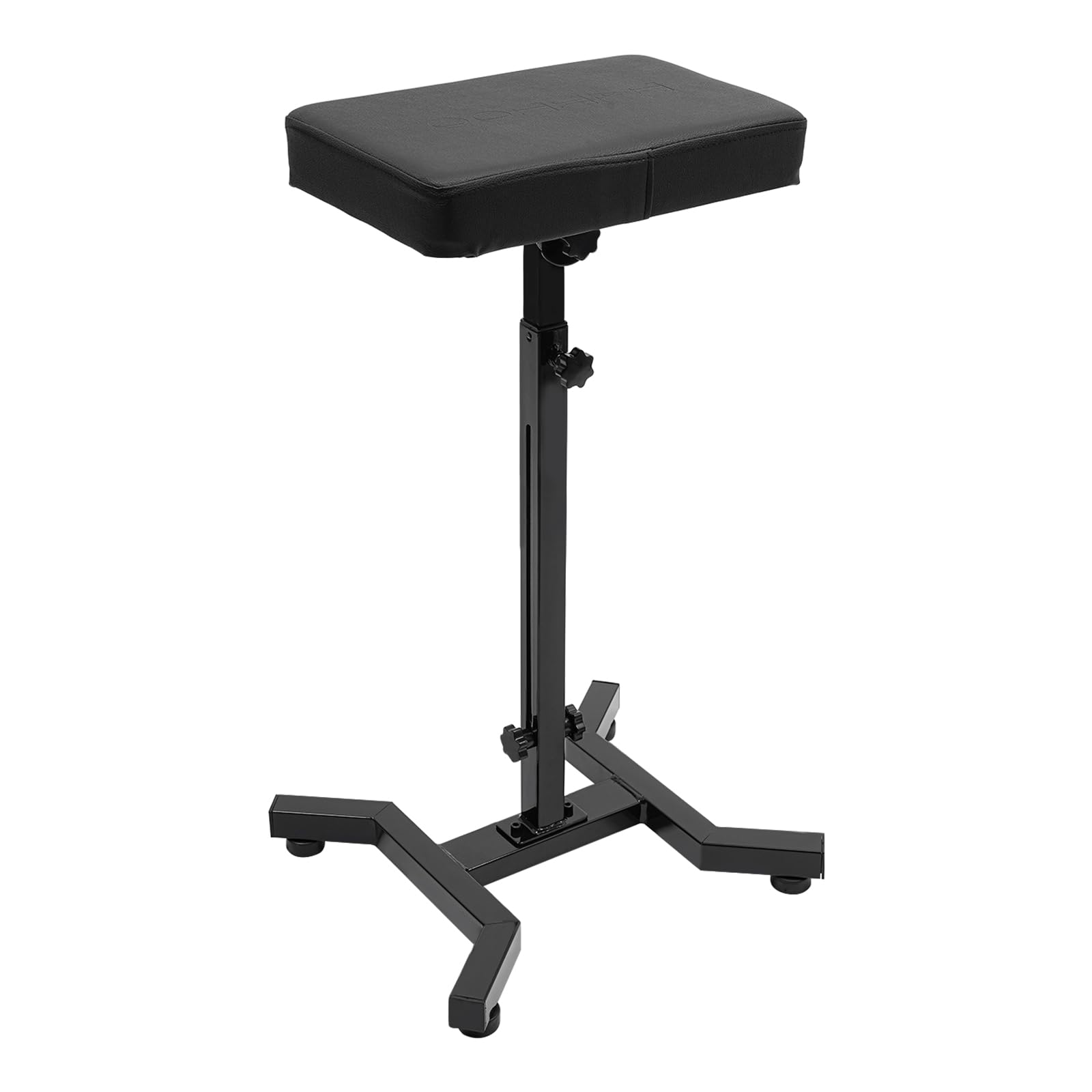 Accoudoir de tatouage réglable en hauteur 70-99 cm - Noir