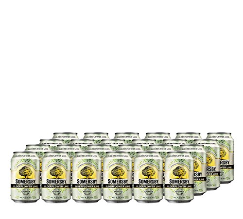 24 x Somersby Elderflower Lime 0,33ml