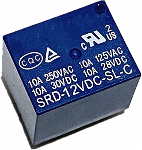 Relais SRD-06VDC-SL-C interrupteur electromagnetique 5 broches 6V DC