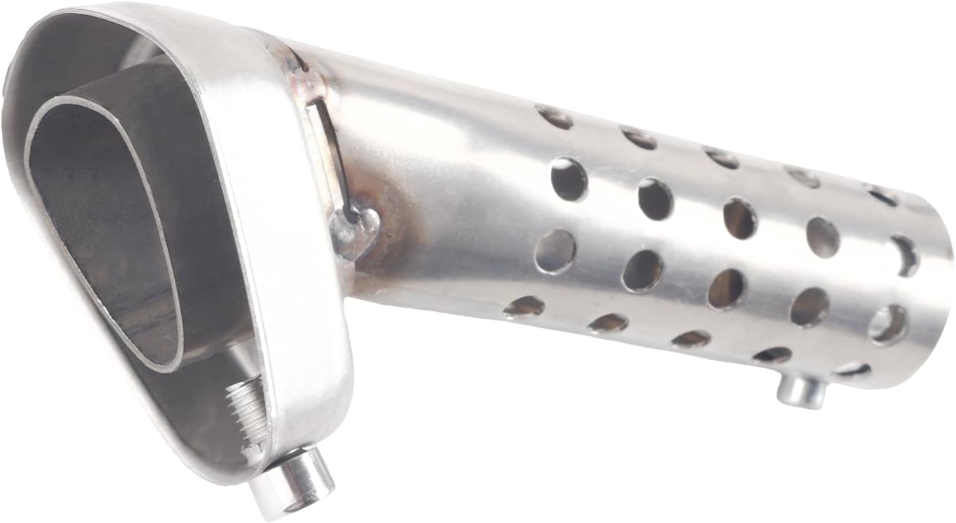 Larcele Motorcycle Exhaust Silencer 40mm, Universal Motorcycle Exhaust Muffler Inserts XSQ-01