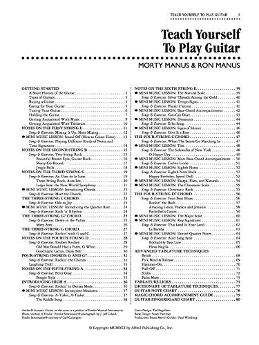 Alfred's Teach Yourself to Play Guitar: Everything You Need to Know to Start Playing the Guitar! (Teach Yourself Series) - Image 3