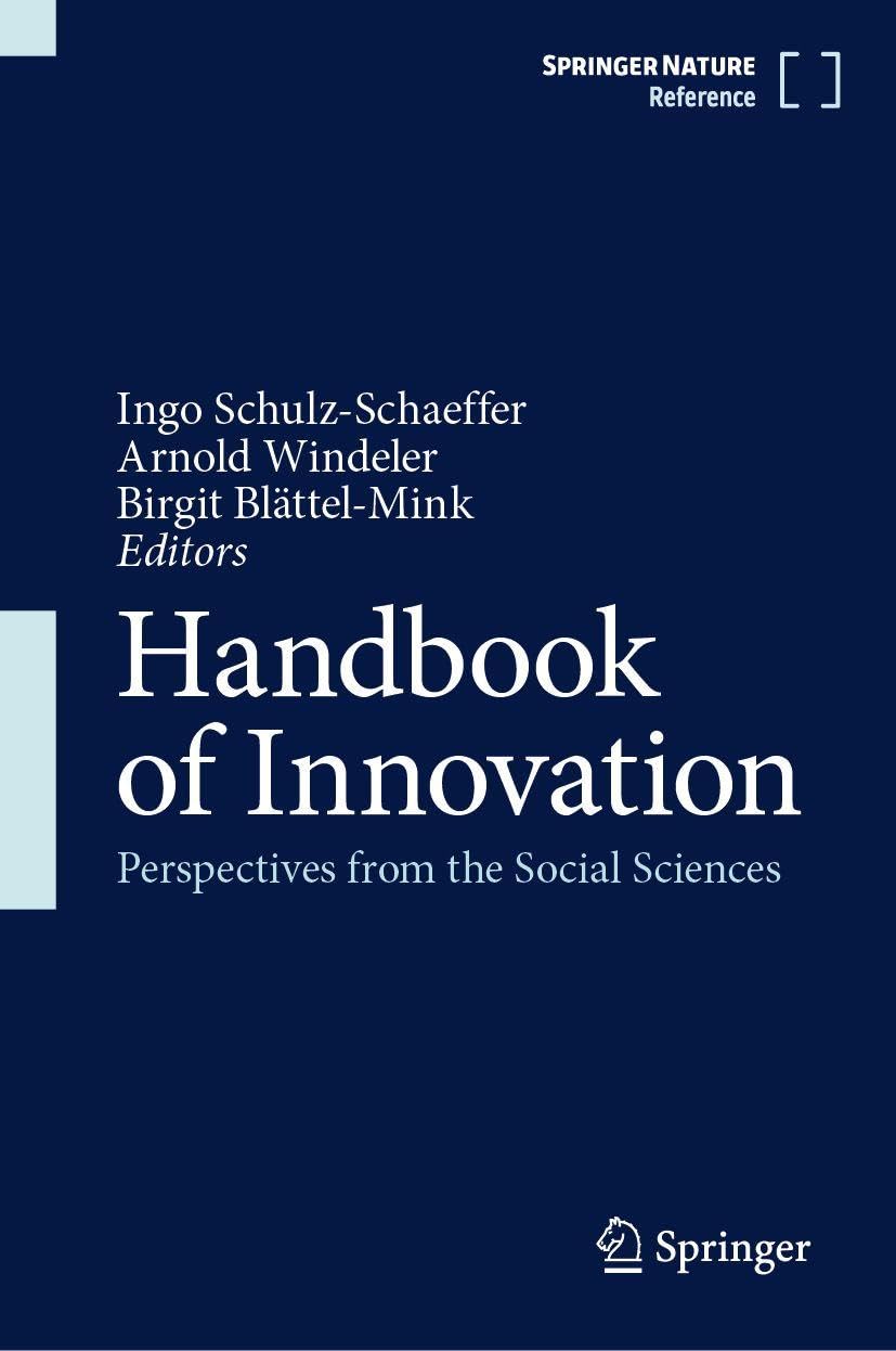 Handbook of Innovation: Perspectives from the Social Sciences