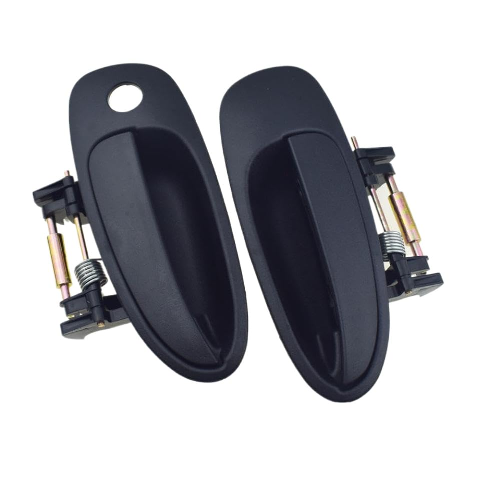 acTtvtEYM Door Handle Set Compatible with Avensis T22 1997-2003 Front Or Rear Left Driver LH and Right Passenger RH Black(1 Pcs Front LH RH)