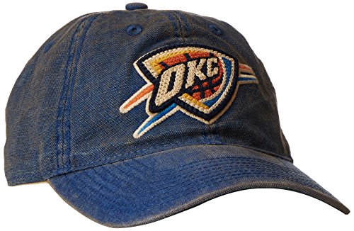 NBA Men's Raised Chain Stitch Adjustable Slouch Hat